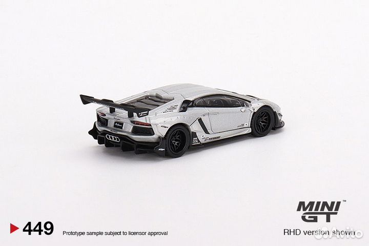 Модели Lamborghini Aventador 1/64 (mini gt)