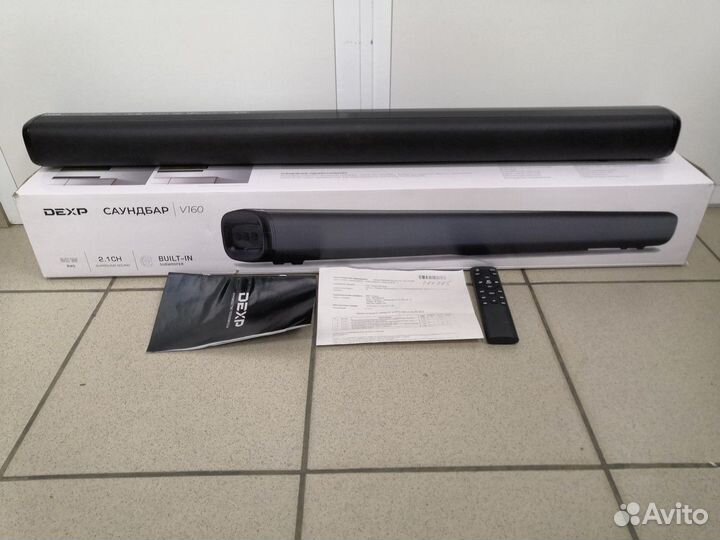 Саундбар dexp V160 черный