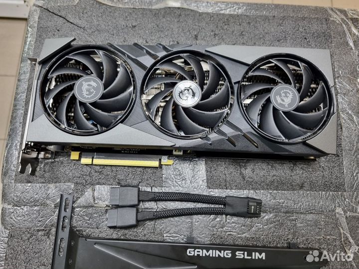 MSI GeForce RTX 4070 Ti gaming X slim 12G