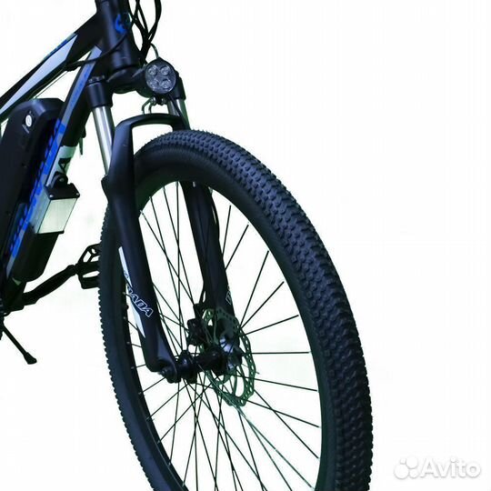 Алюминиевый электровелосипед 48В 350Вт 14.4 А/ч