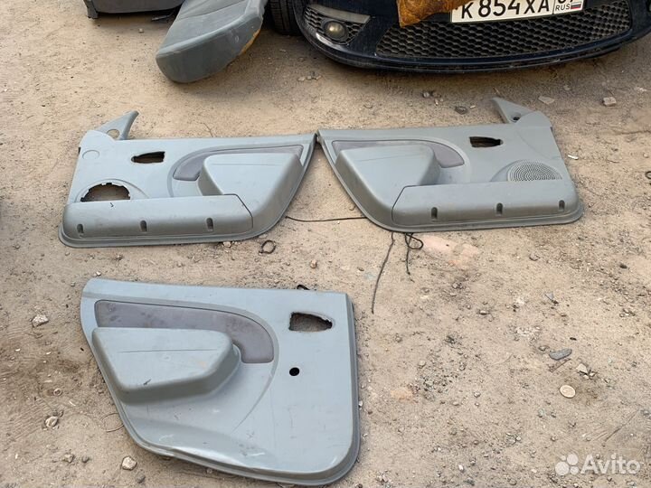 Дверные карты renault logan 1