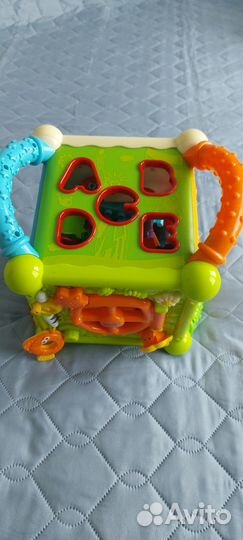 Развивающая игрушка куб сортер б/ у