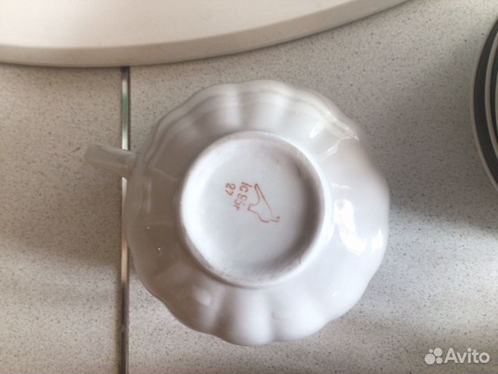 Сервис чайный,новый, Дулево,раритет