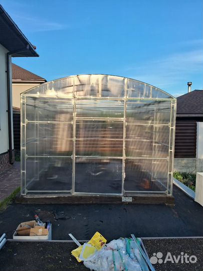 Сборка и установка теплицы (поликарбонат)