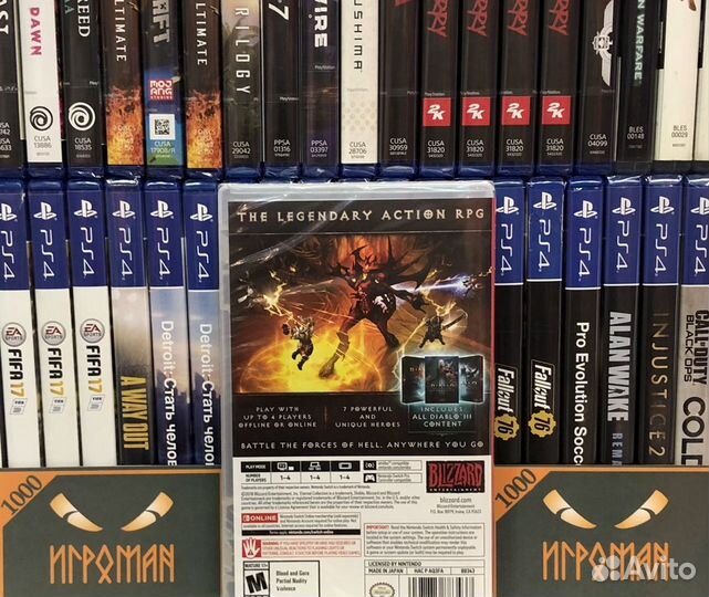 Игры NSwitch Diablo 3 (III): Eternal Collection