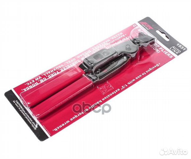 Клещи Съемник хомутов шруса с проушинами (клещи