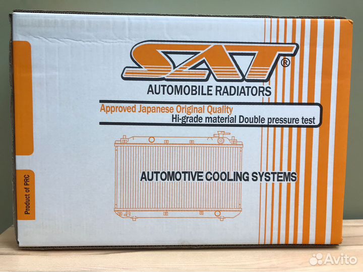 Радиатор охлаждения hyundai solaris 2 АКПП