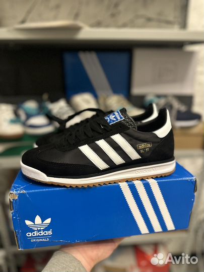 Кроссовки Adidas SL 72 RS черные Оригинал