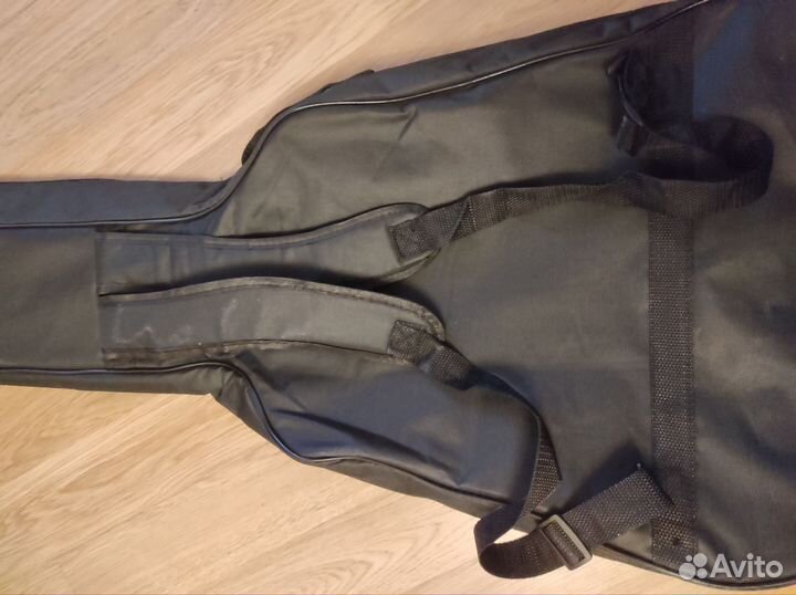 Новый зимний утеплённый чехол рюкзак для гитары