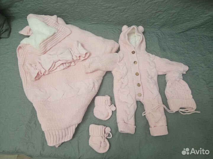 Комплект на выписку для девочки