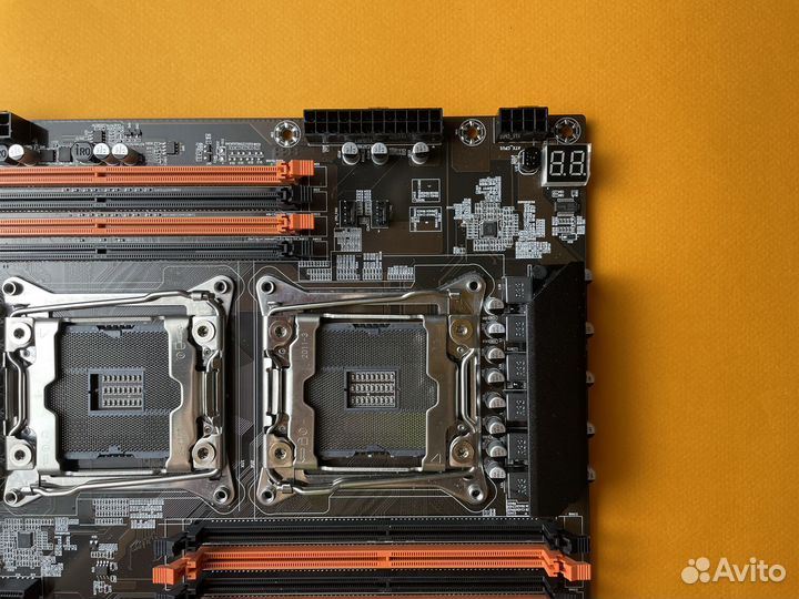 Материнская плата X99 Dual 2011 V3 V4 Новая