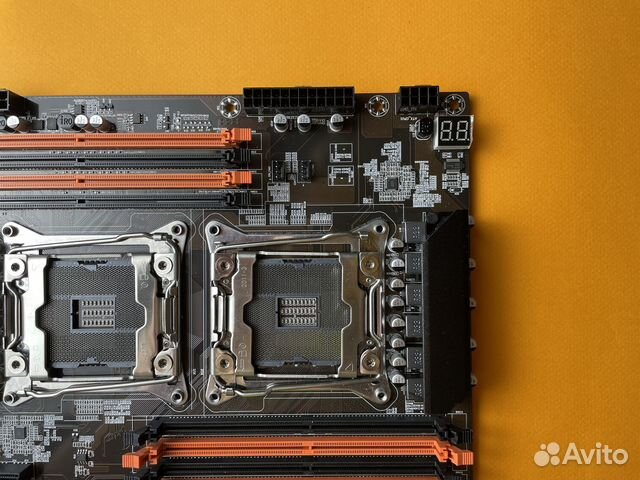 Материнская плата X99 Dual 2011 V3 V4 Новая