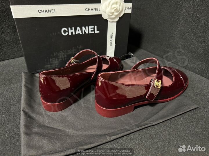 Туфли босоножки женские Chanel Mary Janes