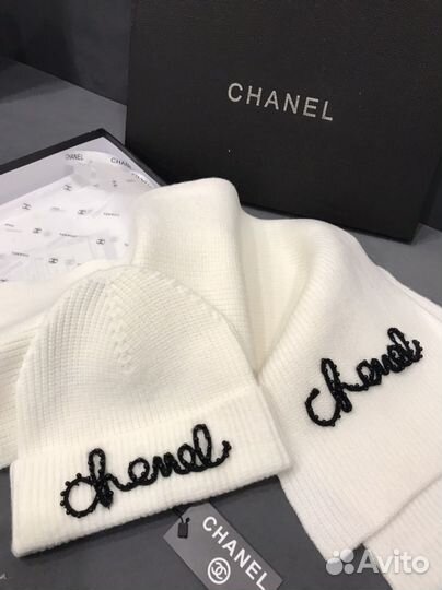 Комплект шапка и шарф