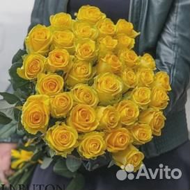 Букет из 25 розы Цветы