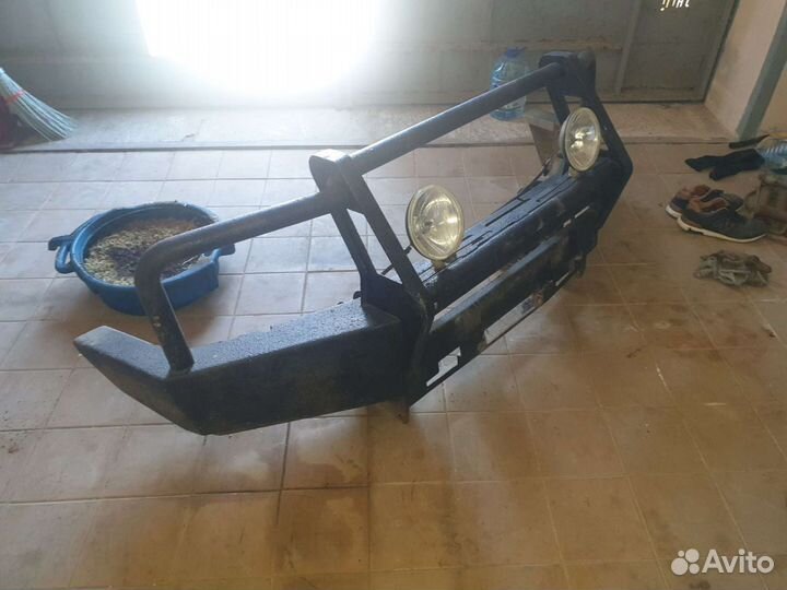 Бампер силовой передний кдт УАЗ патриот