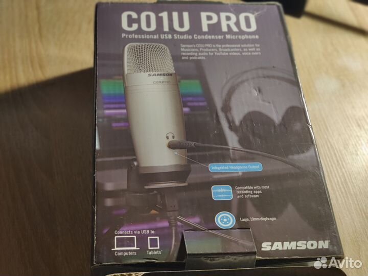Микрофон samson c01u pro