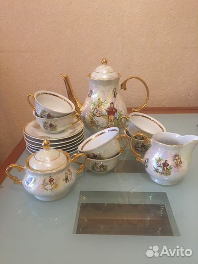 2 сервиза «Мадонна» чайный и кофейный