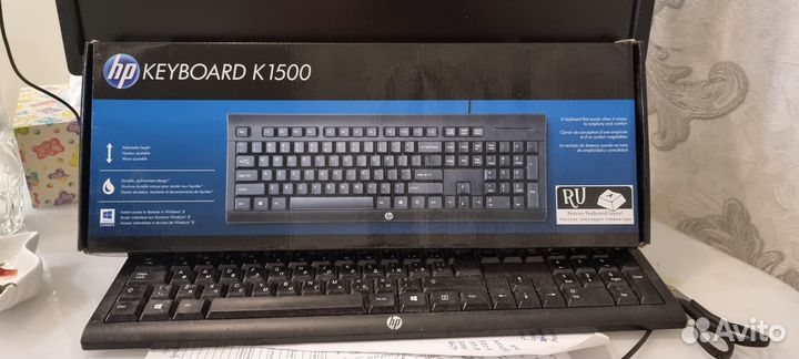 Клавиатура проводная HP K1500 H3C52AA