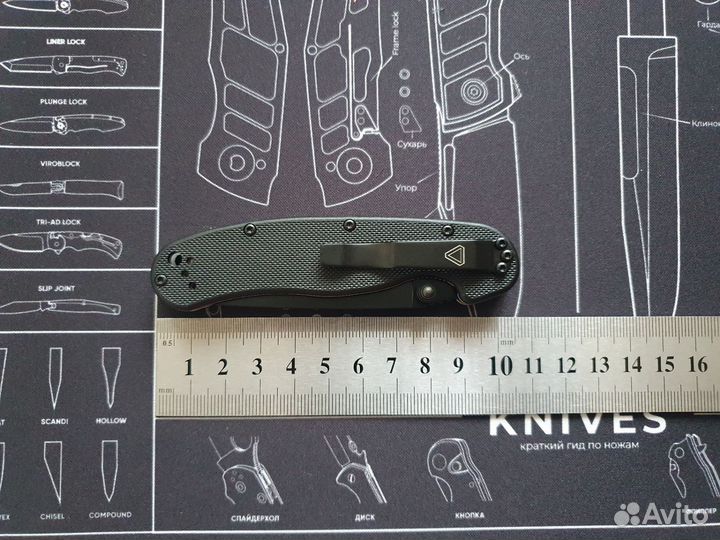 Складной нож Ontario RAT-2 ON8861BP