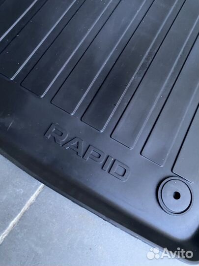 Коврики на skoda rapid