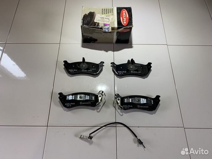 Колодки тормозные задние Mercedes W163 97-05 Новые