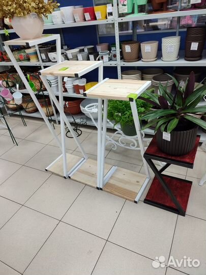 Цветочницы в стиле Лофт