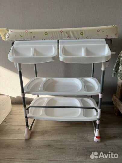 Ванна+пеленальный столик + кокон + стерилизатор