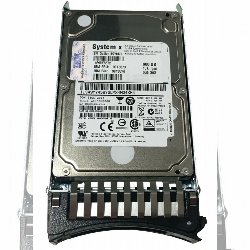 [90Y8873] Жесткий Диск Ibm 600gb 90y8876 6g Sas 2,5 90y8873