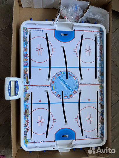 Настольный Хоккей с электронным Табло