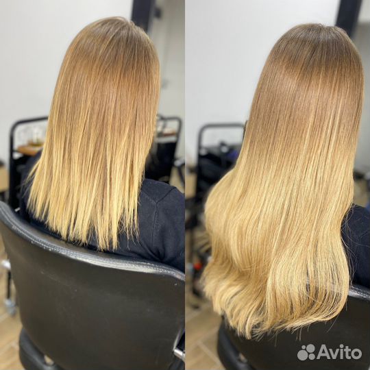 Капсульное наращивание волос