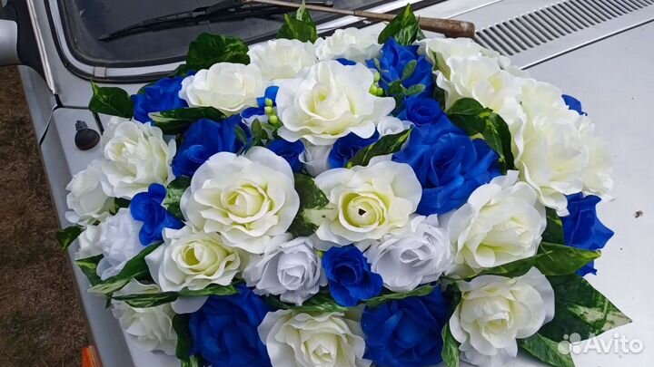 Украшения свадебные на машину