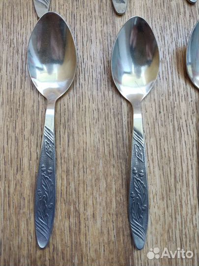 Набор столовых приборов СССР Дубок