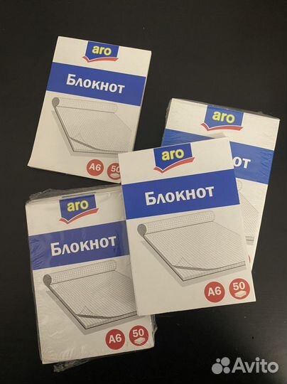 Блокнот А6 22 шт