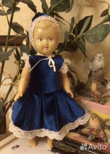 Пупс девочка, целлулоид и куколки