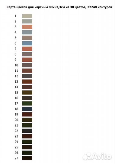 Раскраски картины по номерам. По фото. Набор.Алмаз