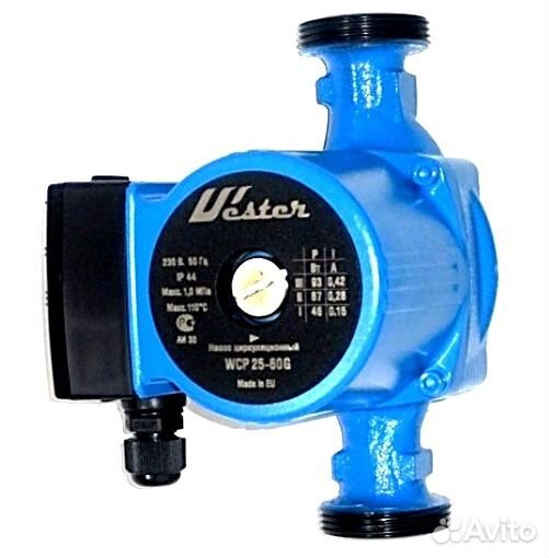 Циркуляционные насосы Wester