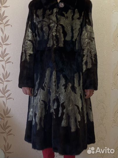 Шуба норковая 48