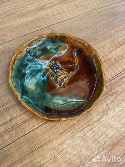 Тарелка из керамики