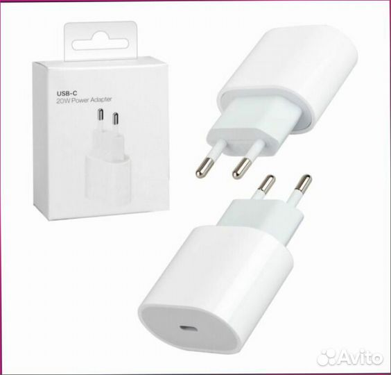Блок питания apple type-c 20w новый купить