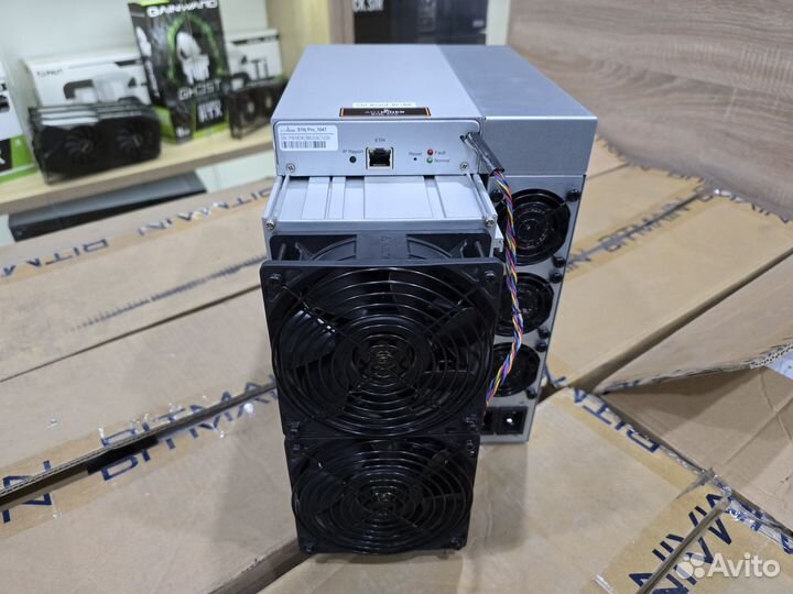 Asic майнер Antminer S19J PRO 104 TH/s в идеале