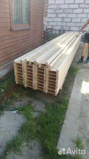 Двутавровые деревянные балки