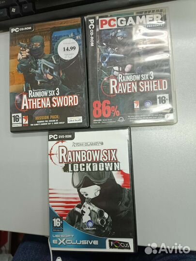 Компьютерная игра Tom Clancy's Rainbow Six PC пк