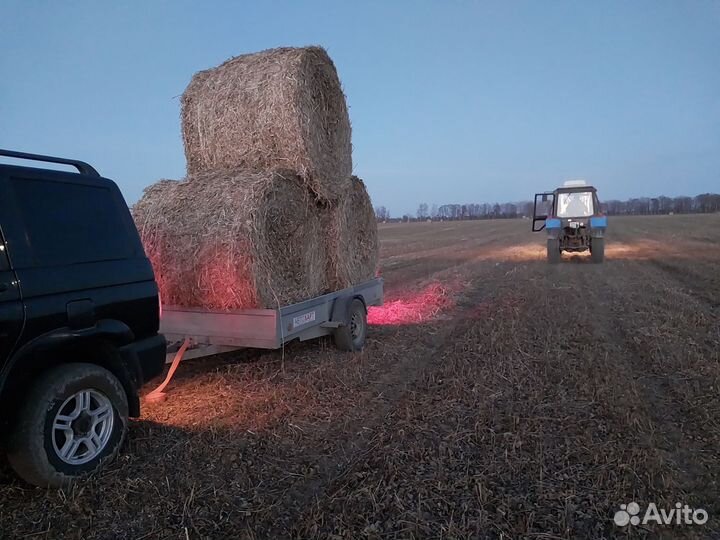 Продам соевую солому