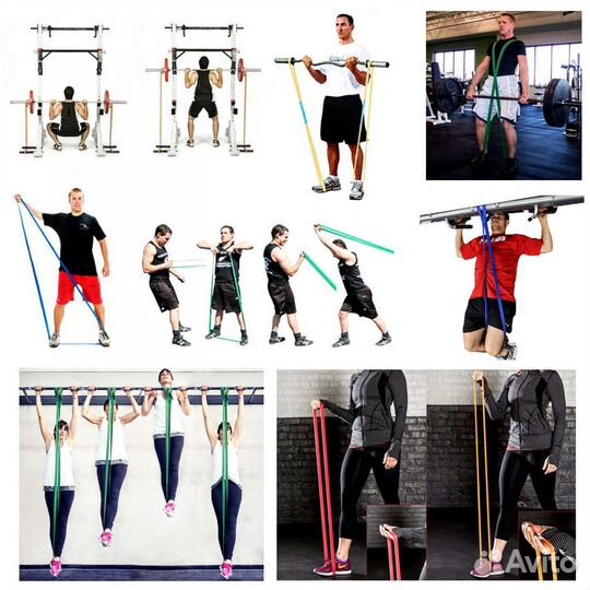 Тренировочные петли от 7 до 127 кг