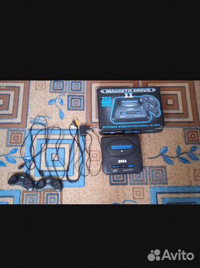 Игровая приставка sega +256игр