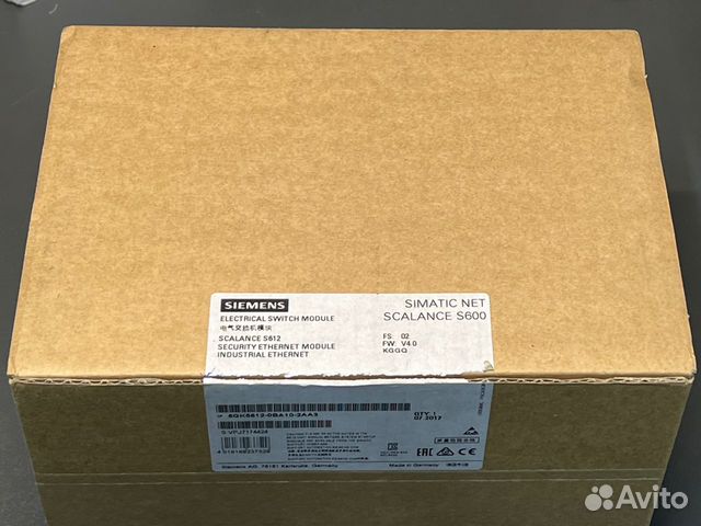 Siemens 6GK5612-0BA10-2AA3 новый, 1 шт