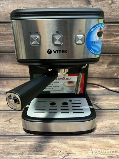 Кофеварка рожкового типа vitek 8470