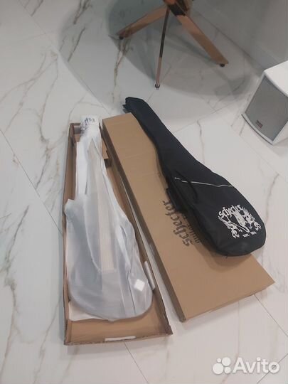 Электрогитара schecter SGR avenger mblk с чехлом
