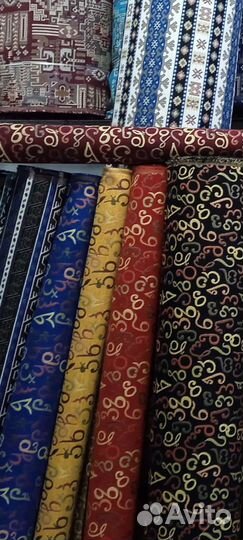 Ткань гобеленовая грузинская.С нац.орн,буква